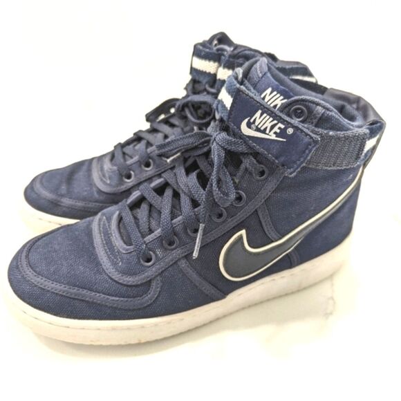 2017 NIKE VANDAL HIgh SUPREME 318330 402 OBSIDIAN  DUNK AIR FORCE sneaker sz 7.5 - Picture 3 of 12